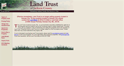 Desktop Screenshot of jacksoncountylandtrust.org